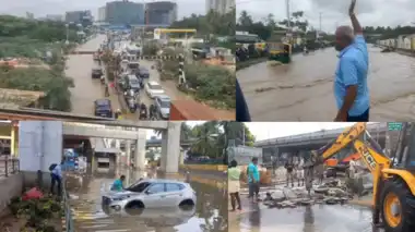 Bangalore Rain Today- बेंगलुरु में बादल फटने जैसे हालात! भारी बारिश से शहर जलमग्न